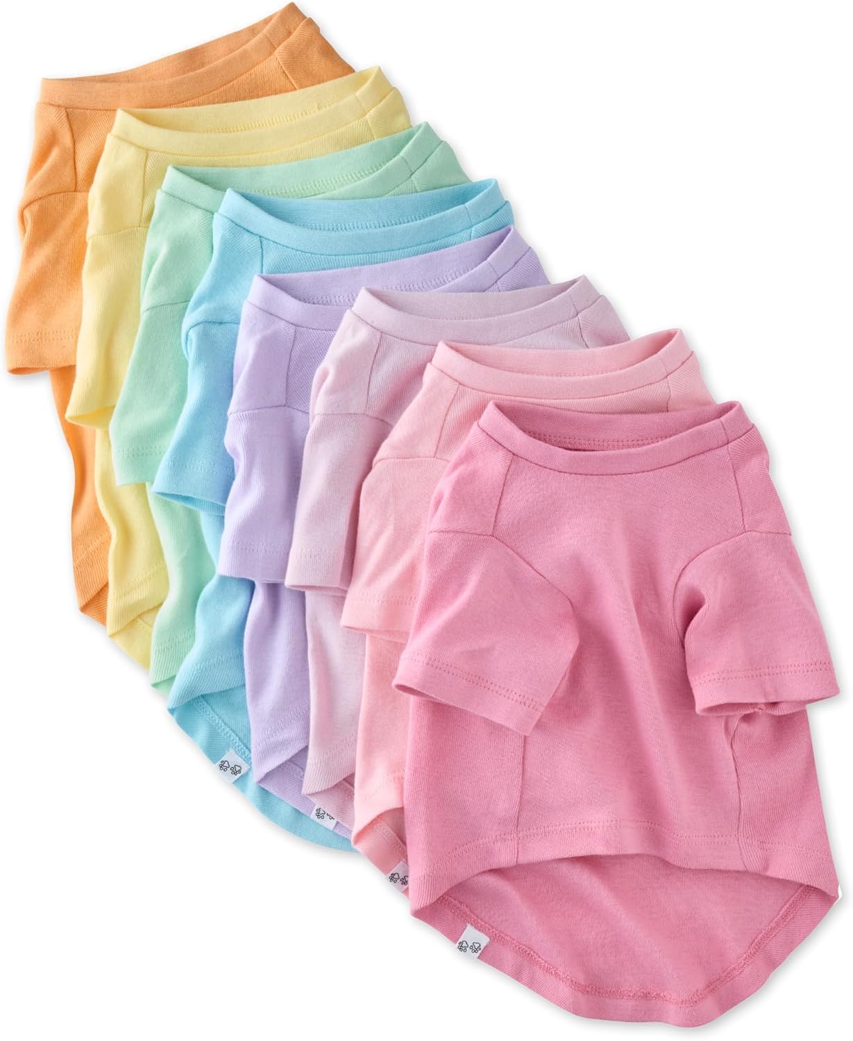 Toby II Pet T-Shirt by Pet Passion - 8 Pack Organic Cotton