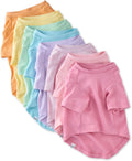 8-Pack Toby II Dog T-Shirts Made with Soft Organic Cotton