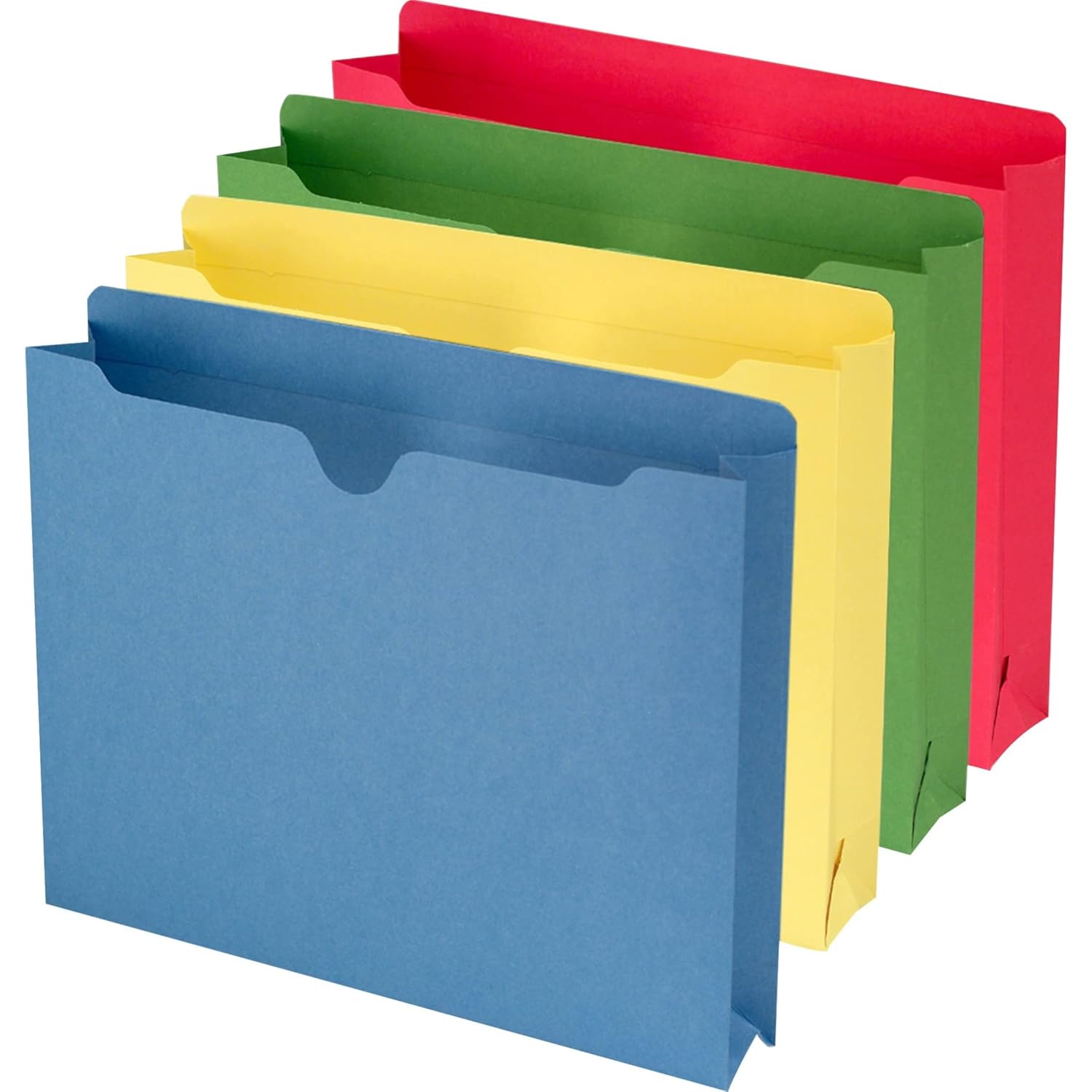 Smead File Jacket with Reinforced Tab for Secure Document Storage