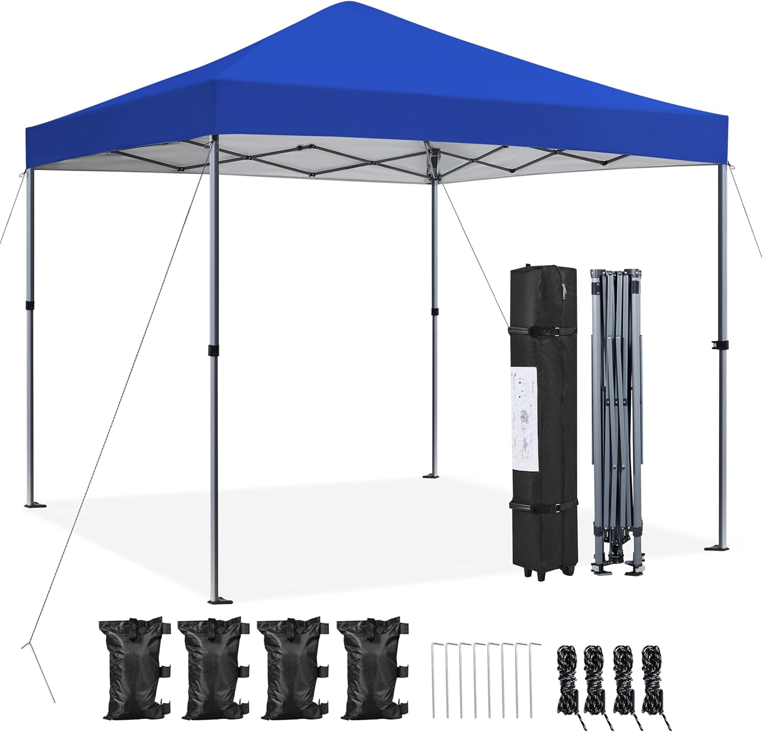 Yaheetech 8x8 Pop Up Canopy for Easy Outdoor Setup and Use