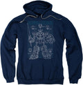 Power Rangers Mega Plans Unisex Adult Pull-Over Hoodie for Men