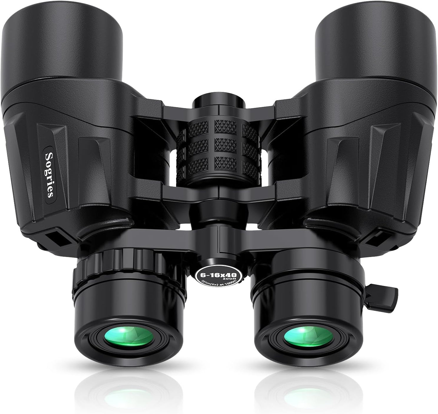 6-16x40 HD Zoom Binoculars for Adults - High Powered Clarity