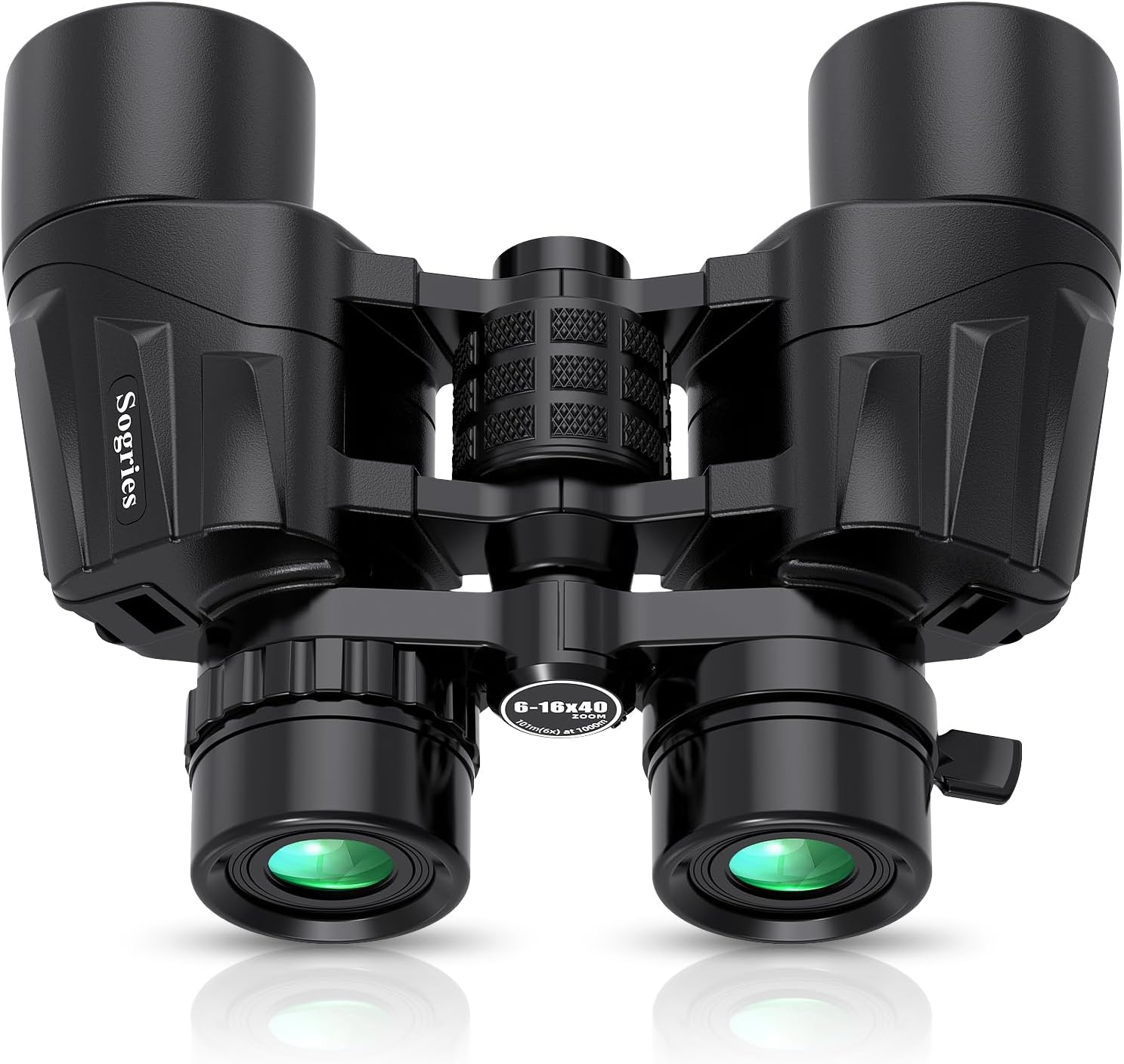 6-16x40 HD Zoom Binoculars for Adults - High Powered Clarity