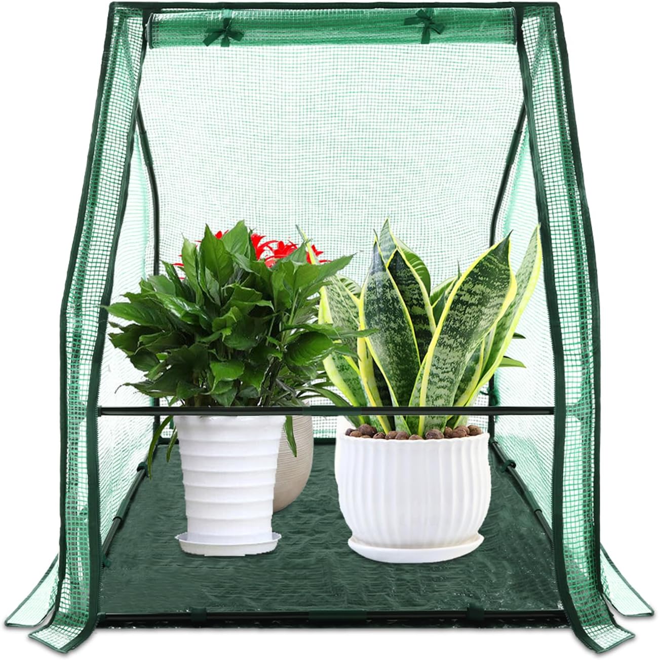 U'Artlines Portable Mini Greenhouse for Indoor Outdoor Plants