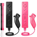 Wii Controller 2 Pack - Wireless Remote and Nunchuck Combo