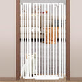 71 Extra Tall Cat Gate for Doorway - Secure, One-Handed Access