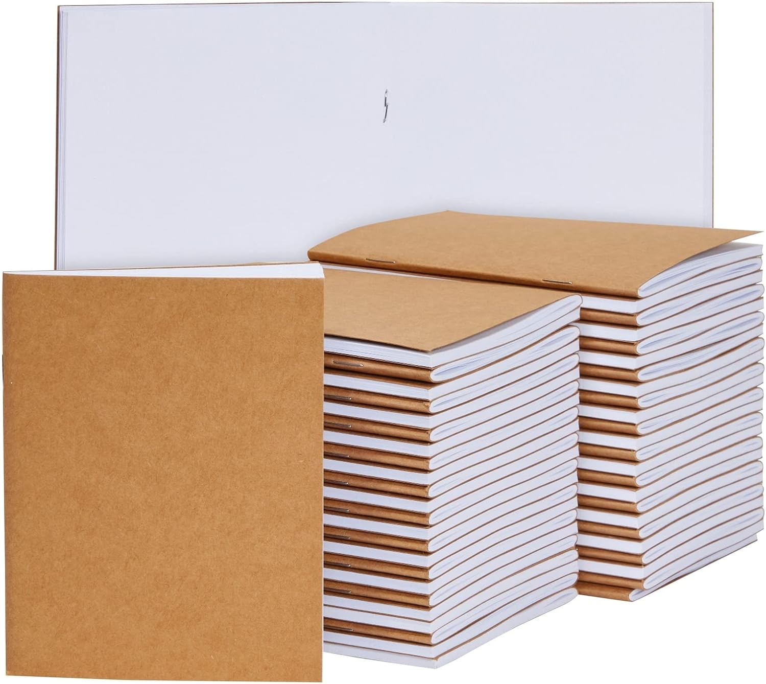 48-Pack Kraft Journals for Kids