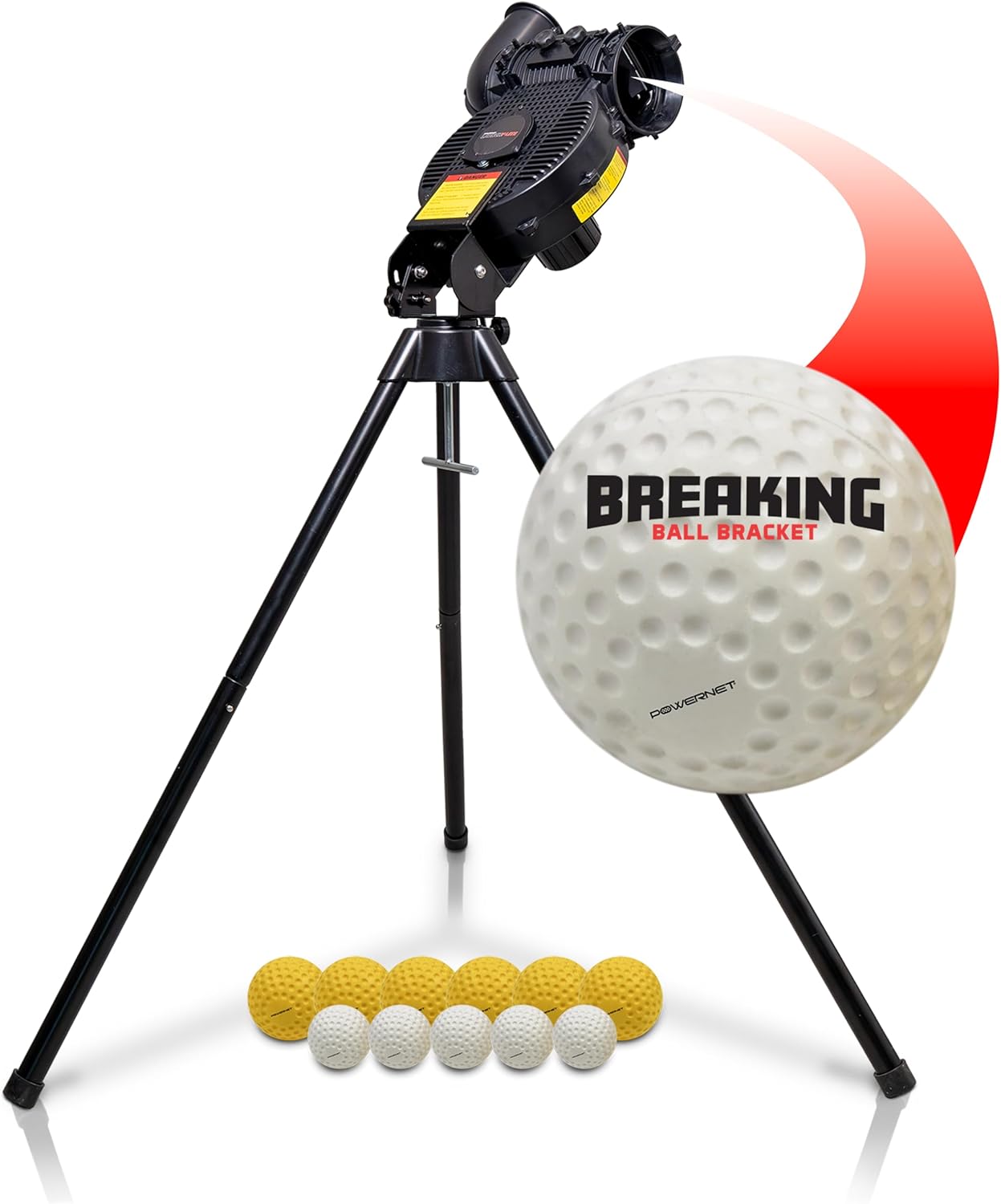 PowerNet Launch F-lite Softball & Baseball Pitching Machine Review