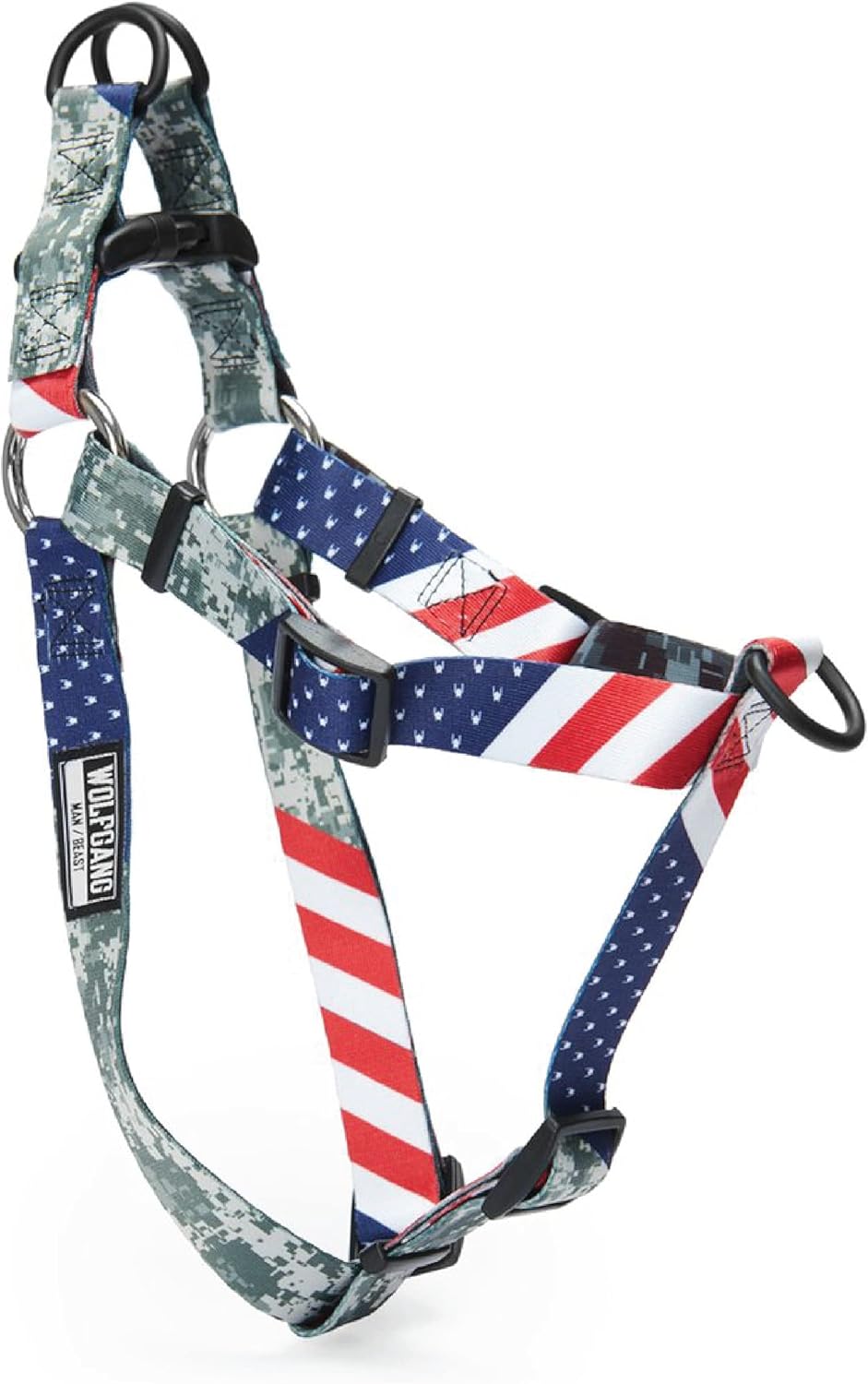 Wolfgang Heavy Duty Adjustable Dog Harness for Strong Dogs