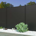 Outdoor Privacy Screen 6x6 Ft Composite Fence Panels - Durable Privacy