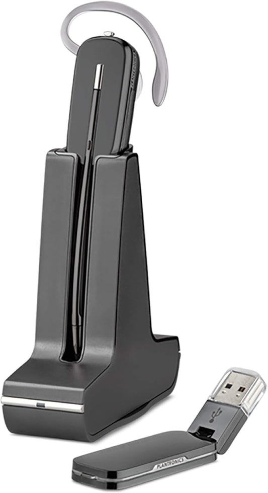 Poly Savi 440 Wireless Headset - 3-in-1 Style - PC/Mac Compatible