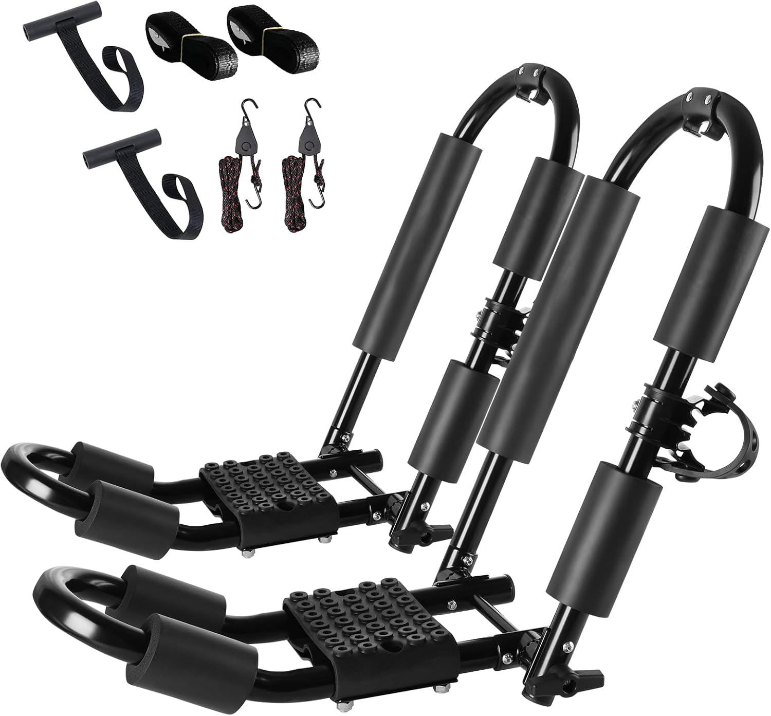 FORWODE Premium Kayak Roof Rack for SUVs and Trucks - Heavy Duty