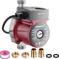 Hot Water Recirculating Pump 120W 110V - Quiet Stainless Steel