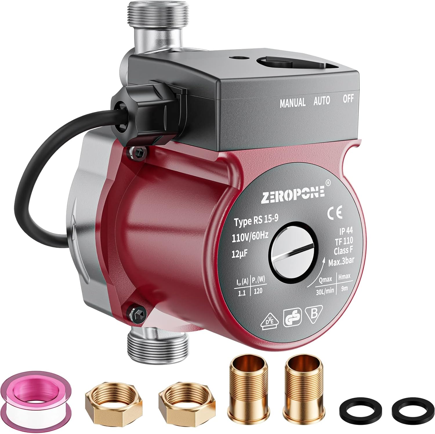 Hot Water Recirculating Pump for Efficient Water Heating Systems