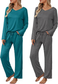 Two piece women's Ekouaer pajama set for cozy and stylish sleep
