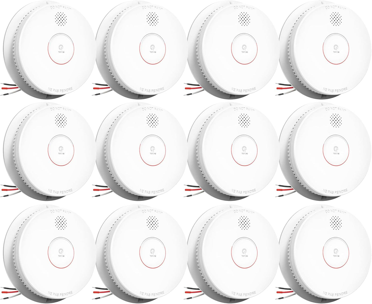 SITERWELL Hardwired Interconnected Smoke Detector for Safety