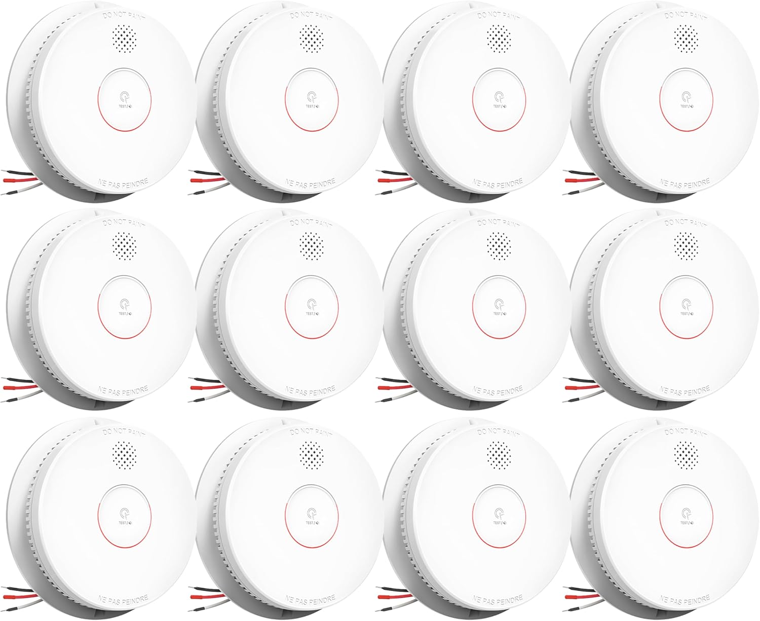SITERWELL Hardwired Interconnected Smoke Detector for Safety