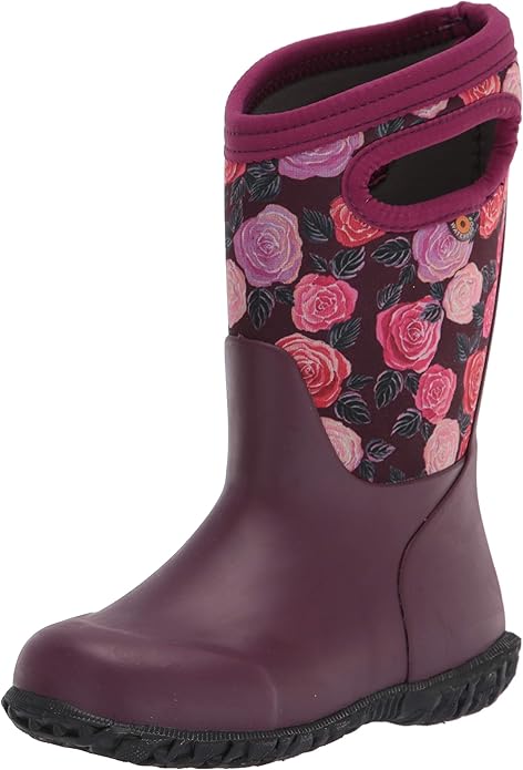 BOGS Unisex-Child York Waterproof Insulated Winter Rain Boot