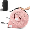 Memory Foam Camping Mattress Pad - Portable Roll Up Sleeping Pad