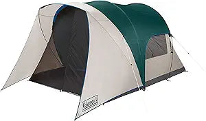 Coleman Cabin Camping Tent with Screened Porch for 4-6 People