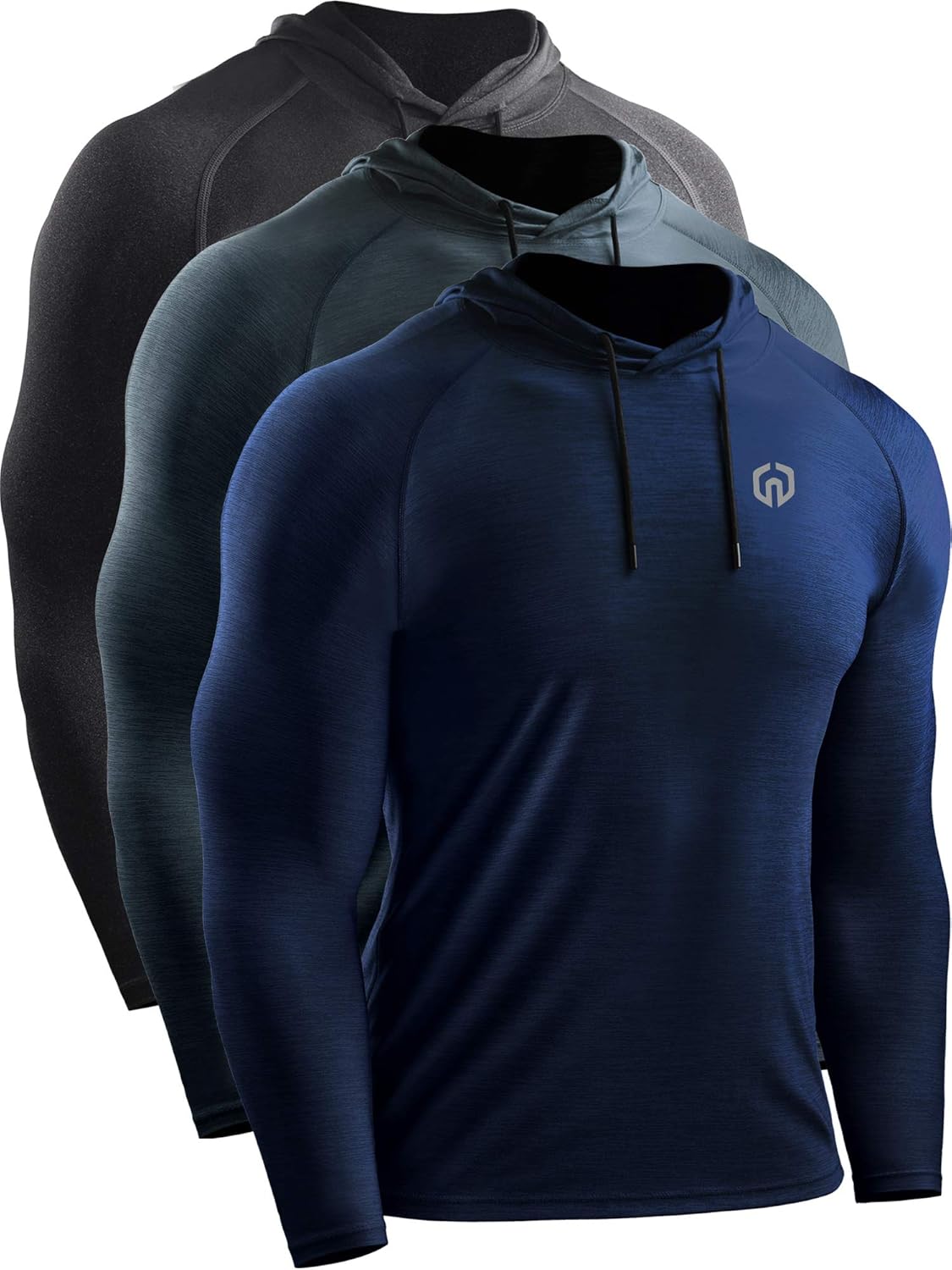 NELEUS Men's Dry Fit Athletic Shirt for Workout and Running