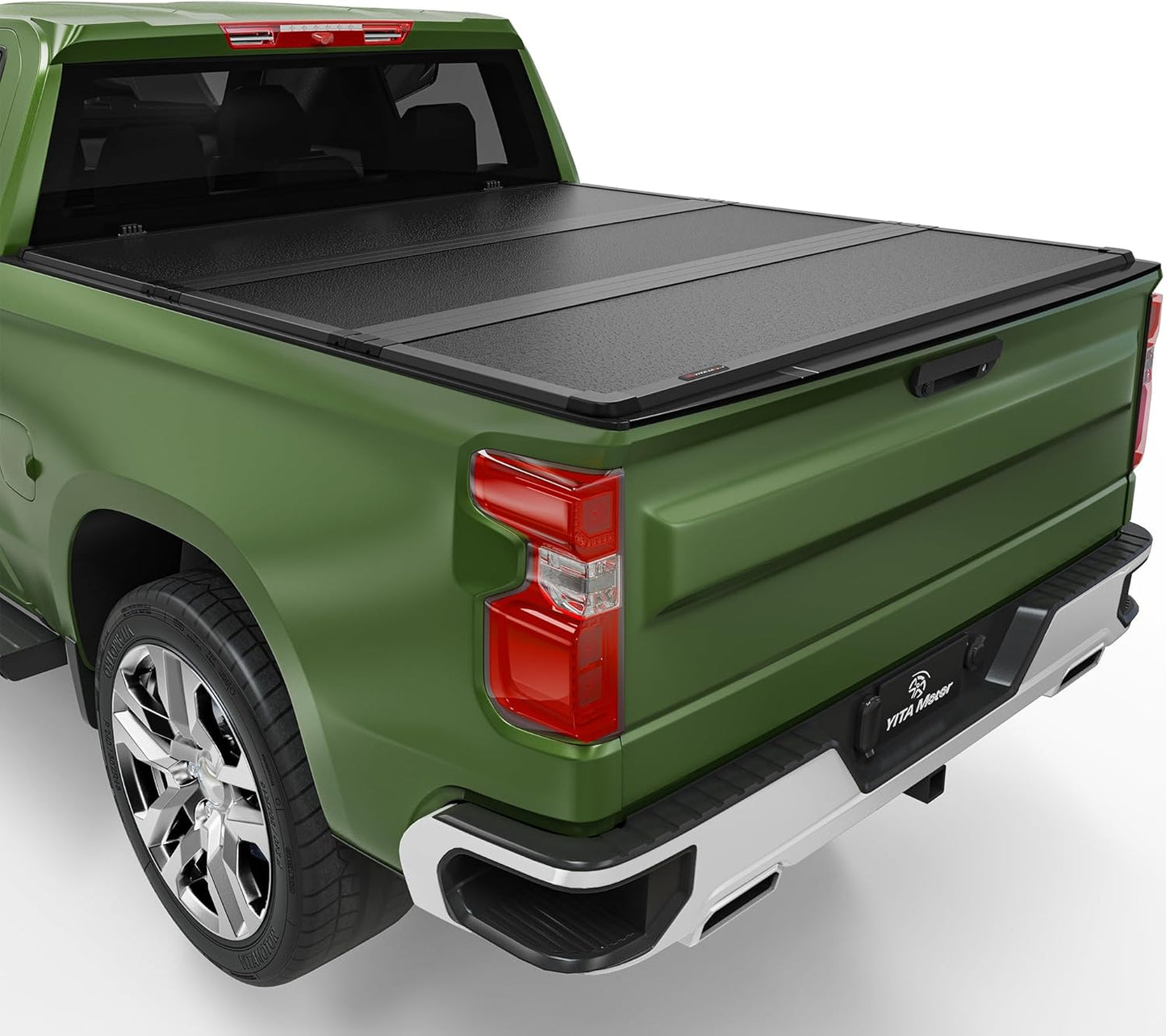 YITAMOTOR Hard Tri-fold Truck Bed Tonneau Cover for 2014-2018