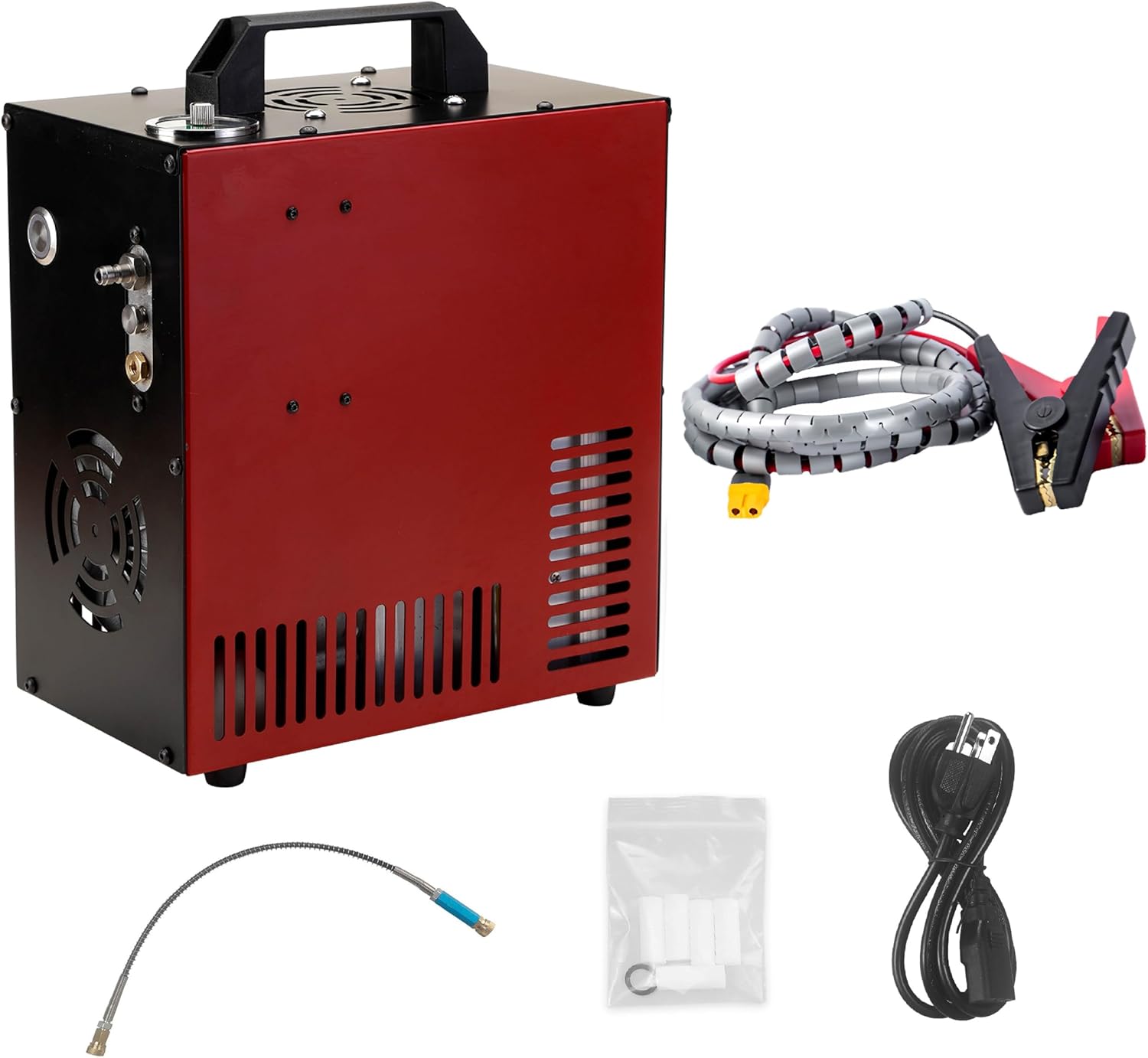 Orcair 4500psi PCP Air Compressor - Fast Refill, Built-in Converter, Auto Shut Off - Ideal for Paintball & Scuba