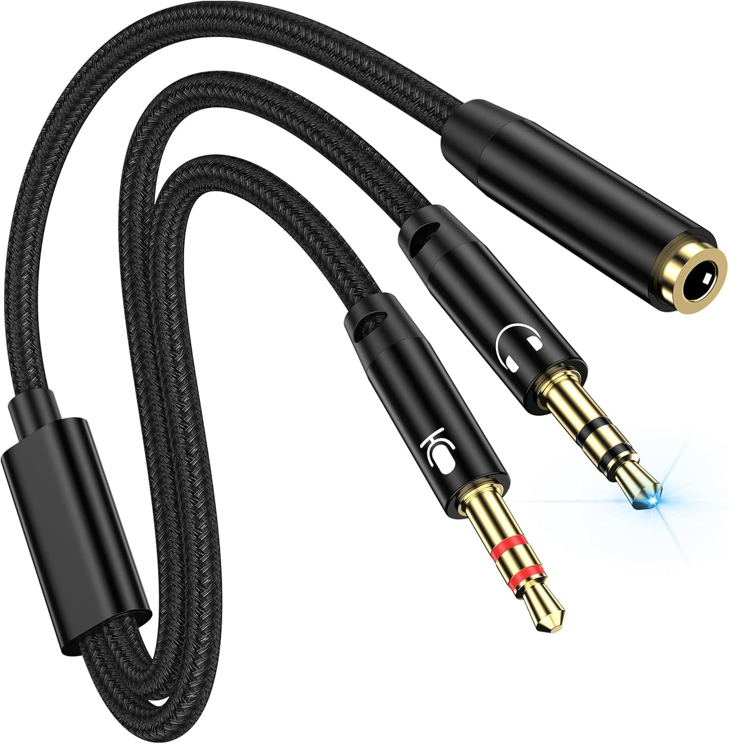 Enhance Gaming Audio with IHOTO Splitter Cable