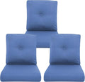 Outdoor Chair Cushions 3 Packs for High Back Patio Comfort