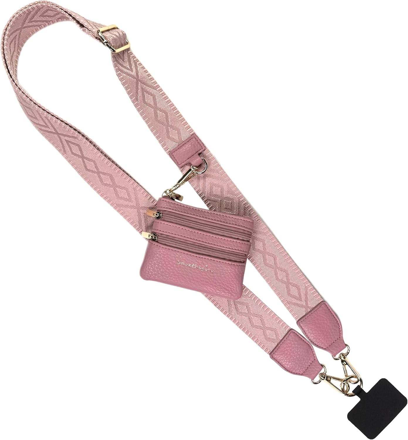 Original Clip and Go Phone Strap Crossbody with Wallet Pouch
