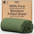 Bambaw 100% Viscose Derived from Bamboo Twin Fitted Sheet - Cooling