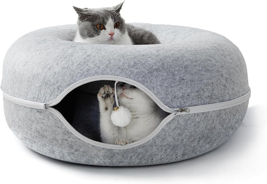 Jia Xi Cat Tunnel and Bed Combo for Fun and Comfort