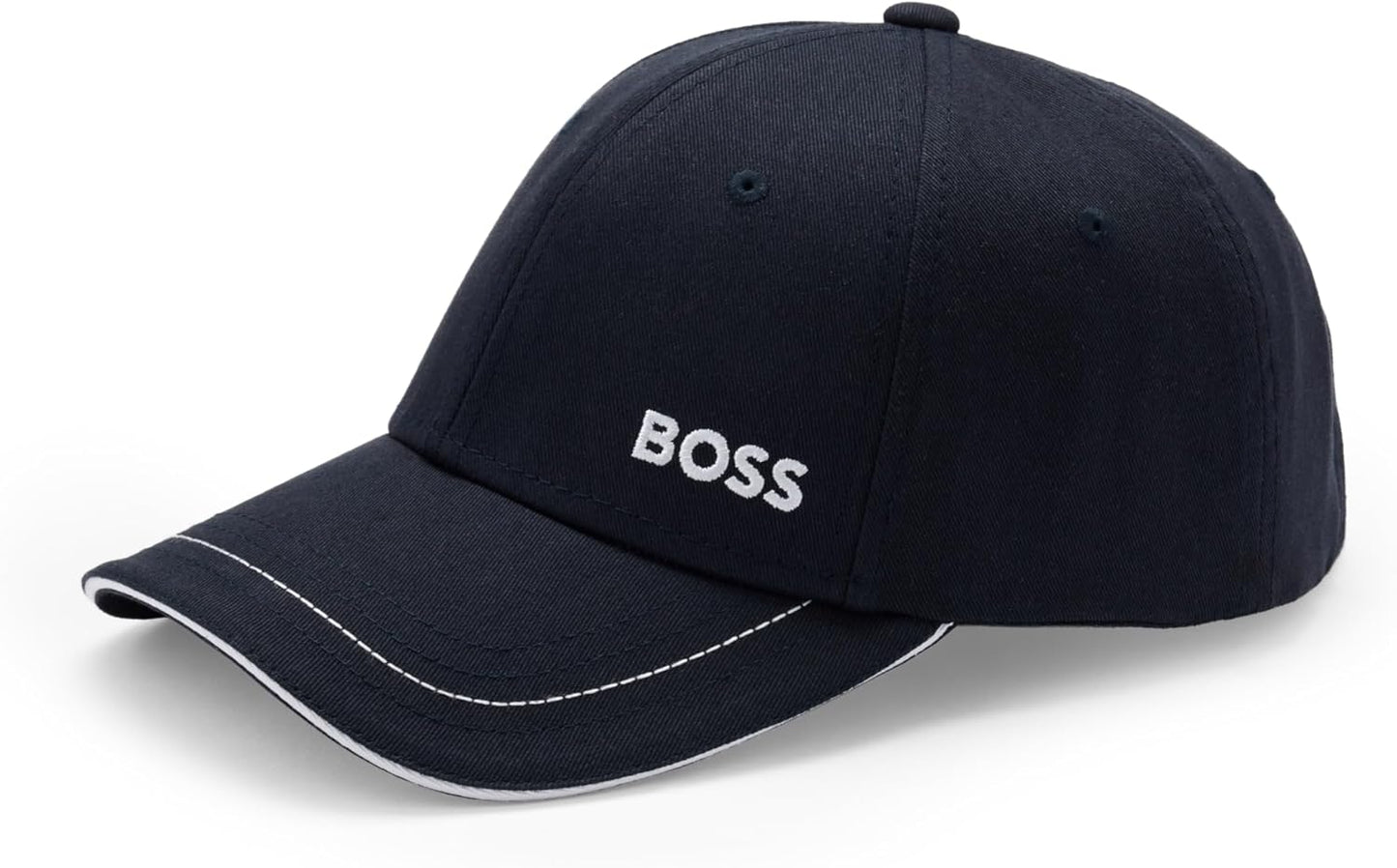 BOSS Mens Bold Logo Twill Cap - Classic Baseball Style Hat