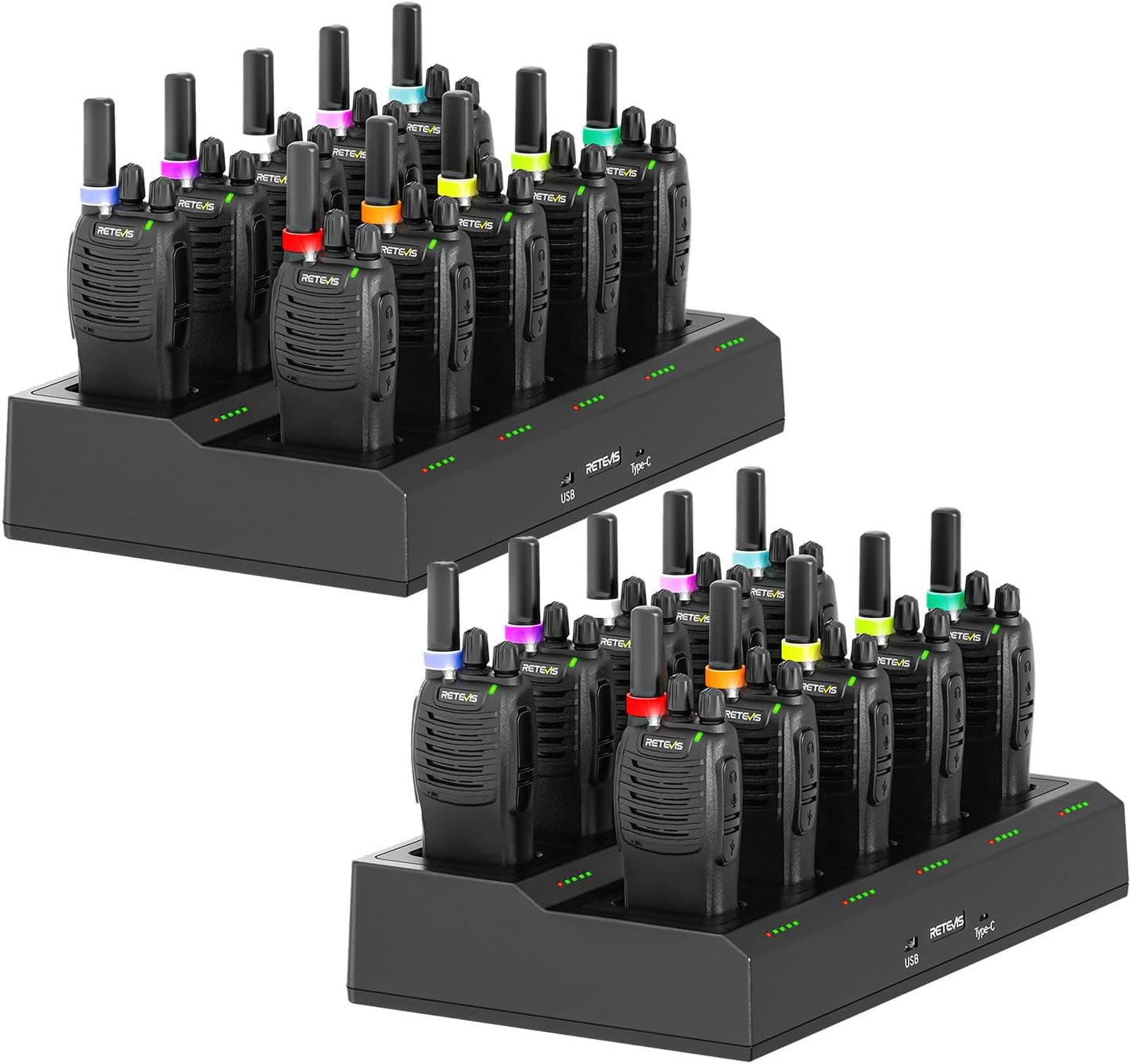 Retevis H-777 Walkie Talkies Rechargeable for Long Range Use