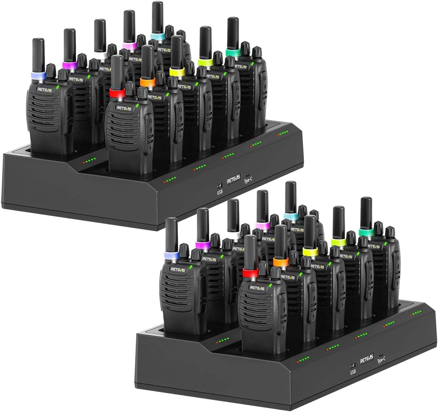 Retevis H-777 Walkie Talkies Rechargeable for Long Range Use