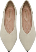 Semwiss Women's Ballet Flats Pointed Toe Leopard Flats (Style 7PQN)