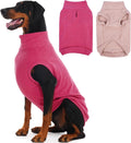 4XL Dog Fleece Vest Sweater 2-Pack - Warm Stretchy Pullover for Large