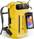 Waterproof Roll-Top Backpack - Heavy Duty Hiking Dry Bag