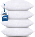 Utopia Bedding Throw Pillows Set of 4, 16 x 26 in - Soft Decorative