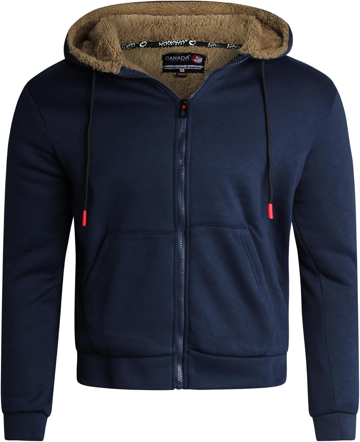 Cozy Sherpa-Lined Hoodie for Men | CANADA WEATHER GEAR