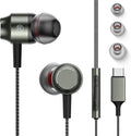 USB C Headphones for Samsung Galaxy and Type-C Phones - Wired Earbuds