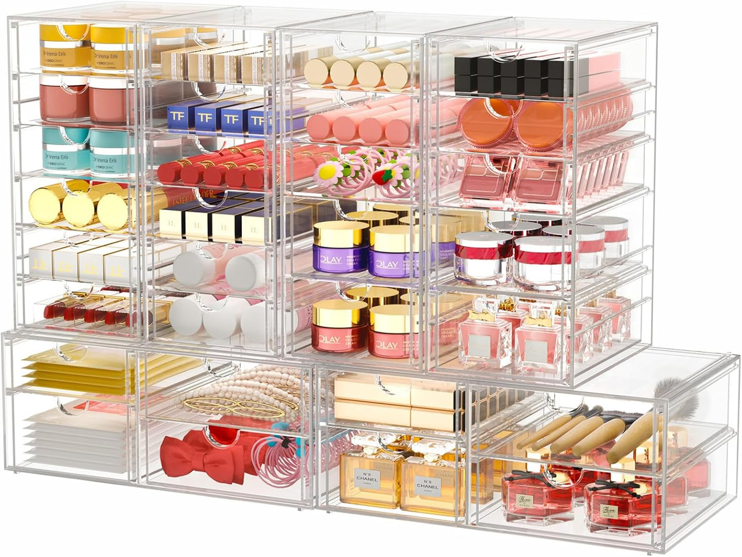 Makeup Organizer Storage with 30 Drawers for All Your Needs