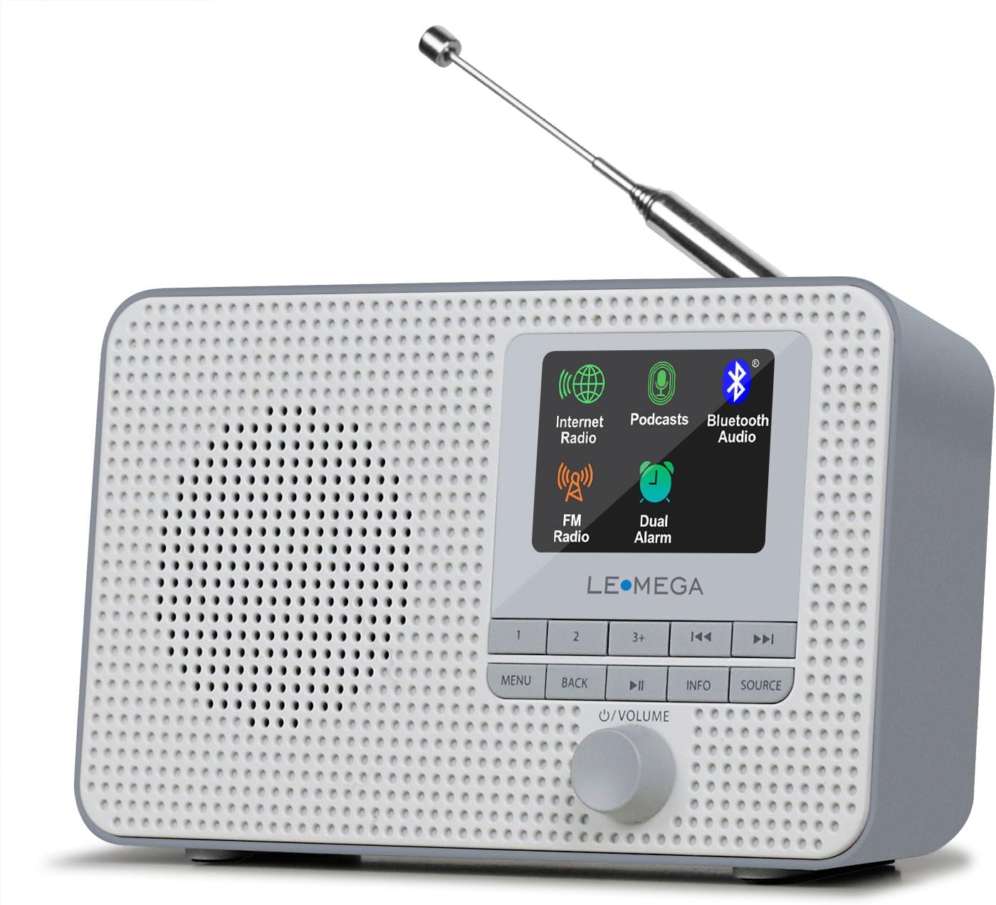 LEMEGA IR1 Portable WiFi Internet Radio with Bluetooth Features