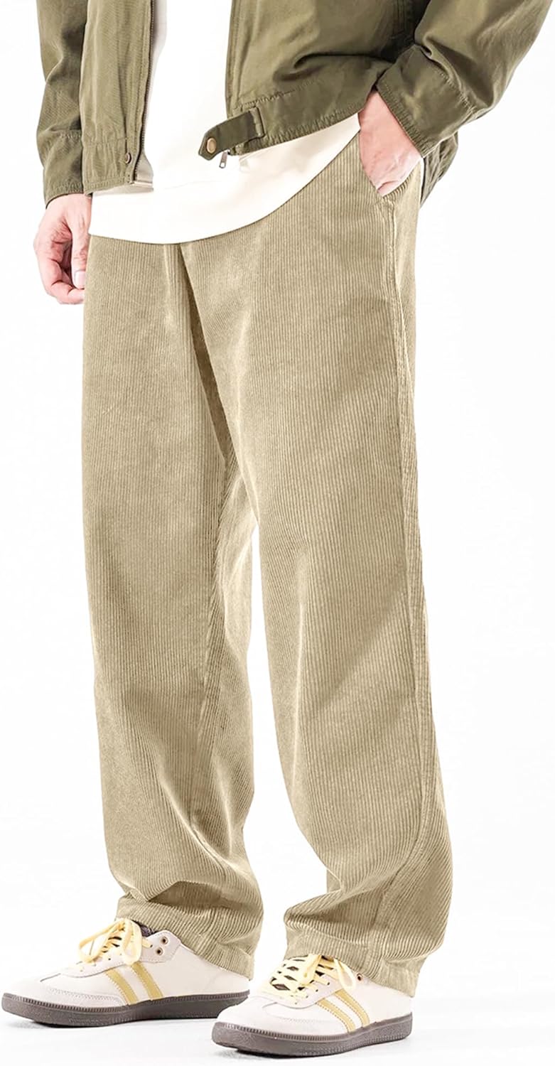 Comfortable Mens Corduroy Pants for Casual and Trendy Looks