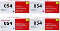 054 Toner Cartridge Set Replacement for Canon 054 - High Yield 4-Pack