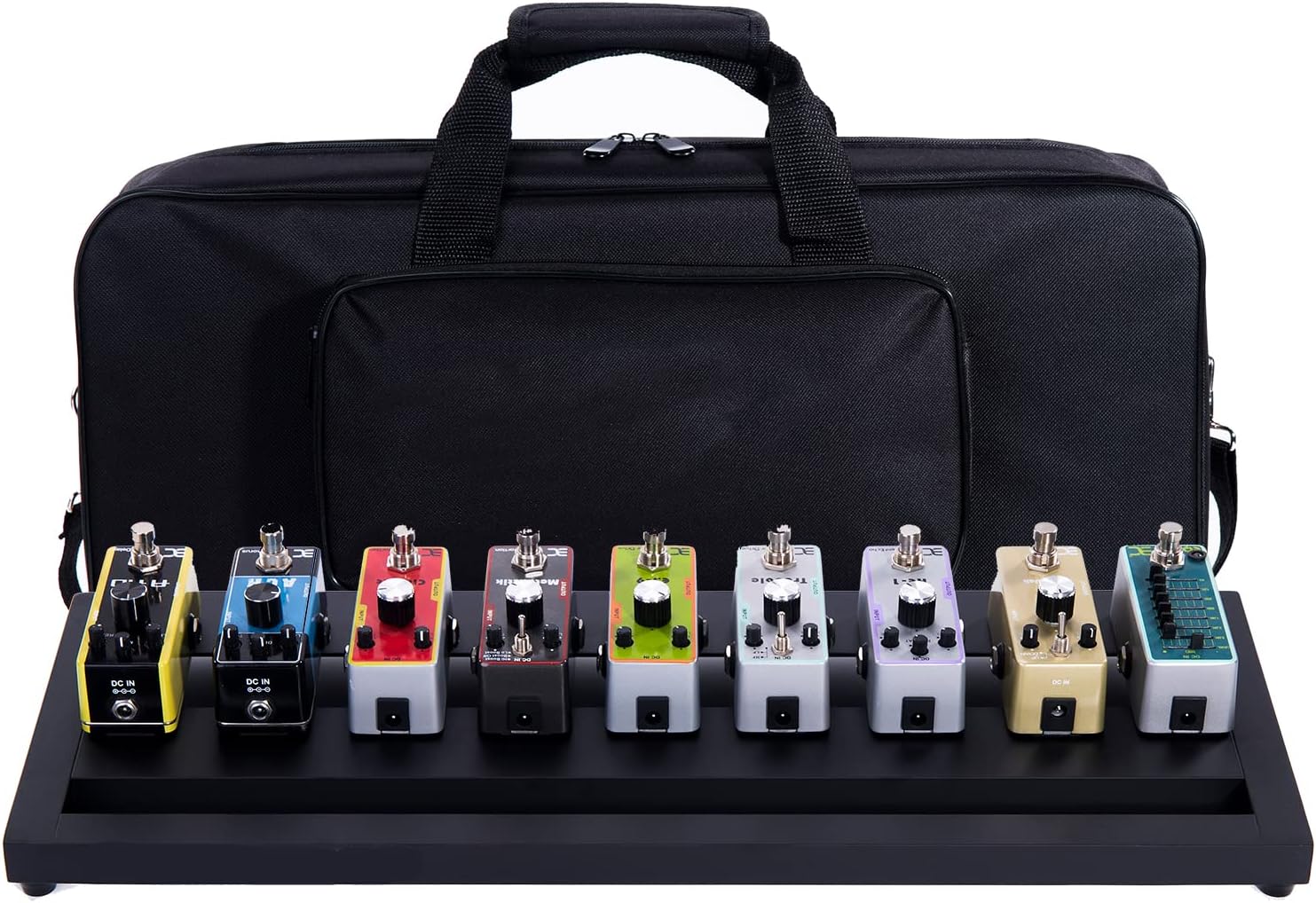 ENO MUSIC Ex Stompbox Mini Pedalboard Case for Guitar Effects