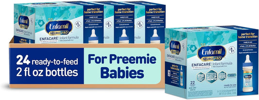 High Calorie Premature Baby Formula with DHA and Iron 2 Fl Oz
