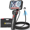 Articulating Borescope Camera 5in HD 1080P - Semi-Rigid 5ft Probe