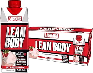 Lean Body Ready-to-Drink Strawberry Protein Shake - 40g Protein
