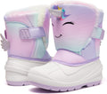 Kids' Snow Boots Insulated Waterproof Fur Lined Warm (Style PCGN)